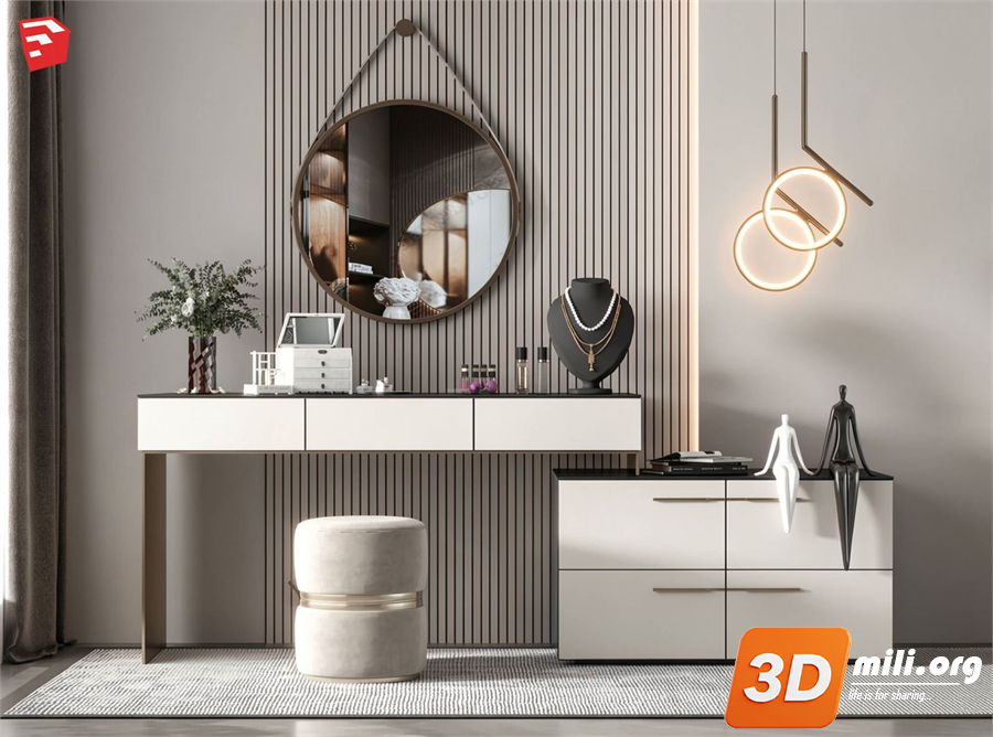 Dressing Table Skp Files 
